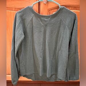 Cat & Jack Girls Waffle Knit Shirt